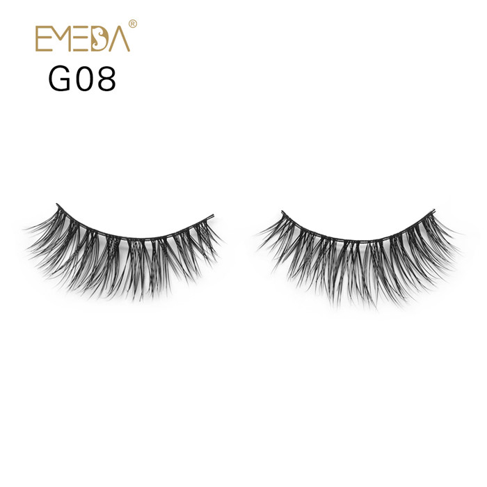 Factory Supply Lovely Lashes 3D Mink Eyelashes YP64-PY1